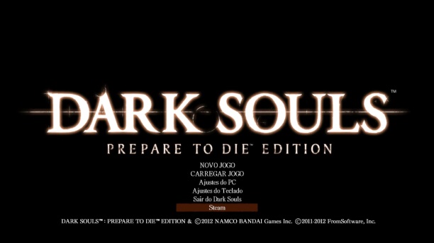 captura de tela do dark souls prepare to die edition traduzido
