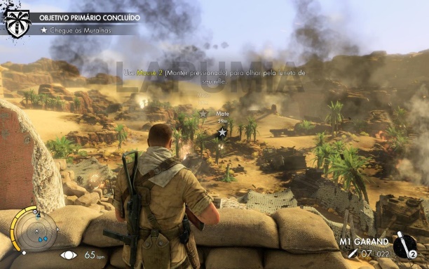 Sniper Elite 3 captura de tela