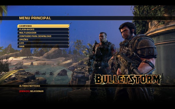 captura de tela bulletstorm traduzido baixesoft