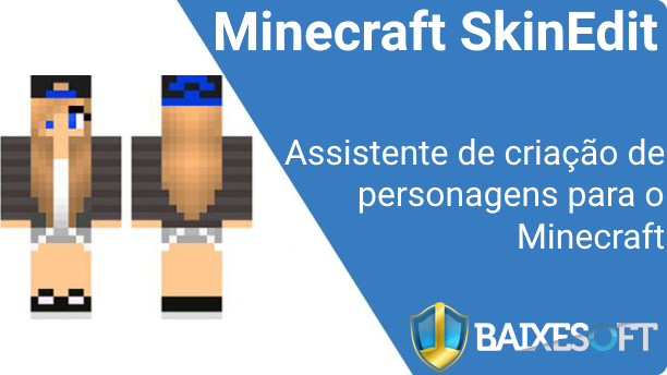 Minecraft SkinEdit banner baixesoft
