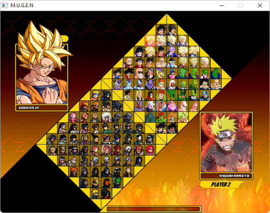 Dragon Ball Z vs Naruto MUGEN captura de tela 1 baixesoft