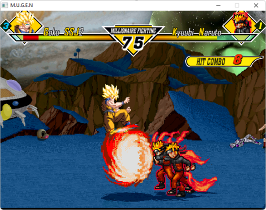 Dragon Ball Z vs Naruto MUGEN captura de tela 5 baixesoft