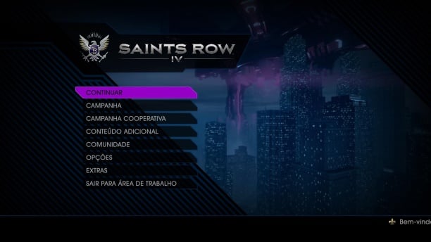 captura de tela do saints row 4