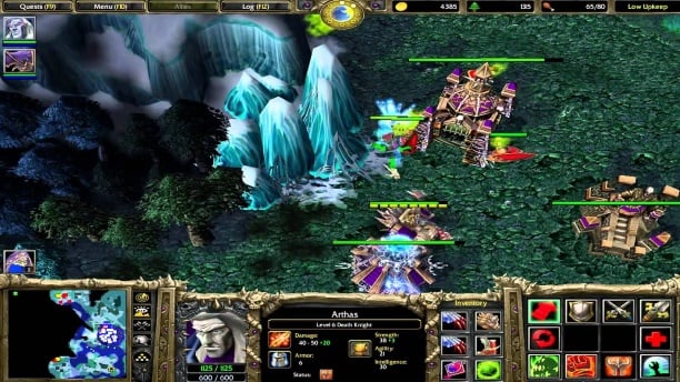 Warcraft III The Frozen Throne captura de tela