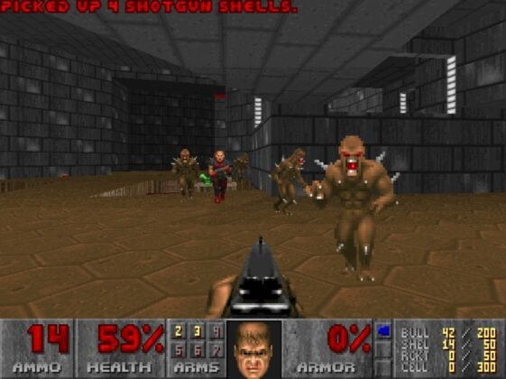 Doom 1 captura de tela 2 baixesoft