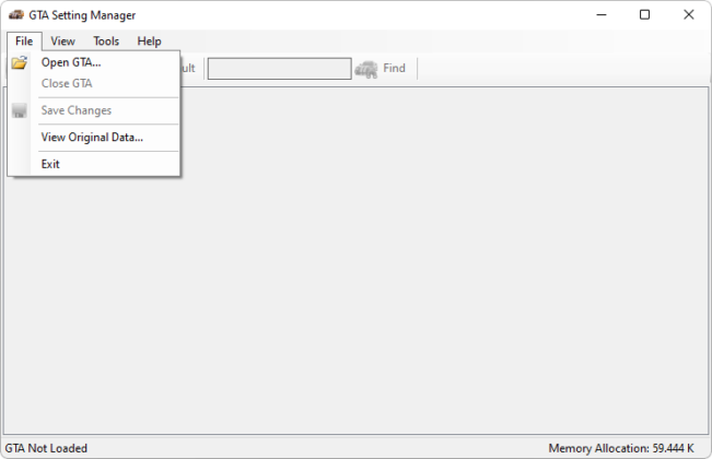 GTA Settings Manager captura de tela 2