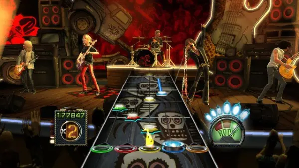 Guitar Hero World Tour captura de tela