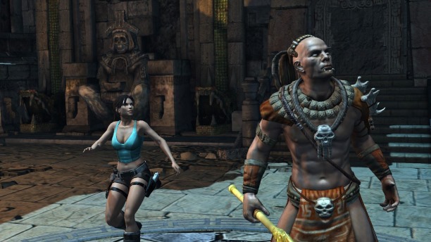 Lara Croft and The Guardian of Light captura de tela