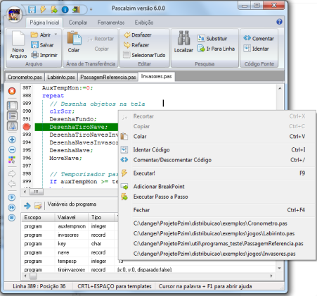 Pascal ZIM captura de tela 6