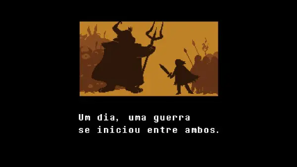 captura de tela do jogo undertale traduzido