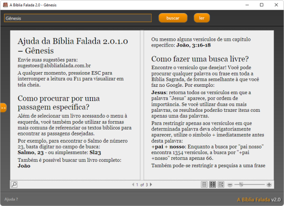 A Biblia Falada captura de tela 2 baixesoft