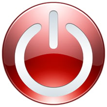 Desliga PC logo