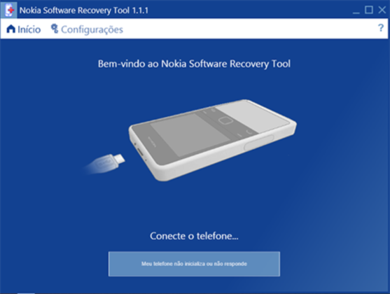 Nokia Software Recovery Tool captura de tela 3