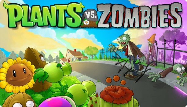 Plants vs Zombies banner baixesoft