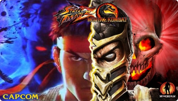 Mortal Kombat VS Street Fighter banner baixesoft 2