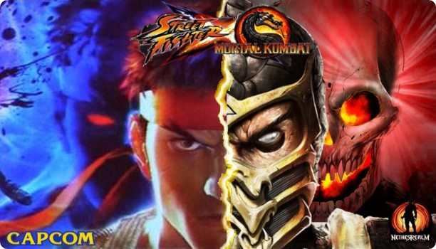 Mortal Kombat VS Street Fighter banner baixesoft 2