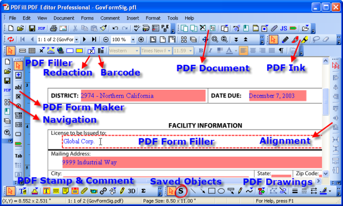 PDFill PDF Editor captura de tela 3