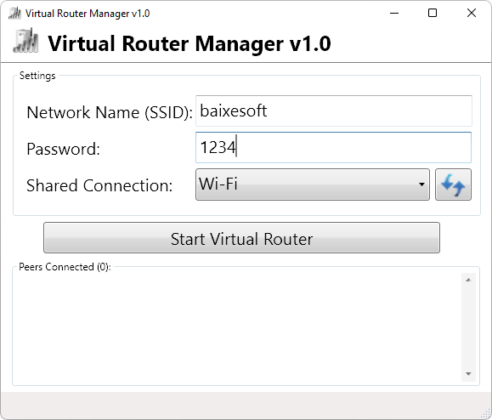 Virtual Router Manager captura de tela 1 baixesoft