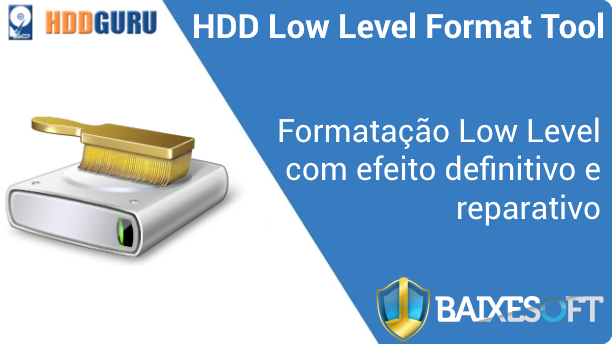 HDD Low Level Format Tool banner baixesoft