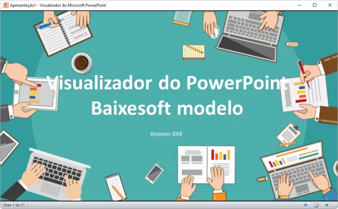 Microsoft PowerPoint Viewer 2010 captura de tela 1 baixesoft