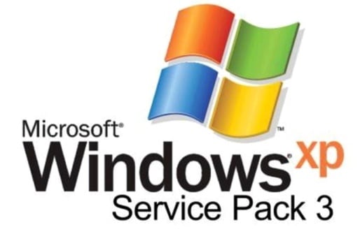 Windows XP sp3 banner