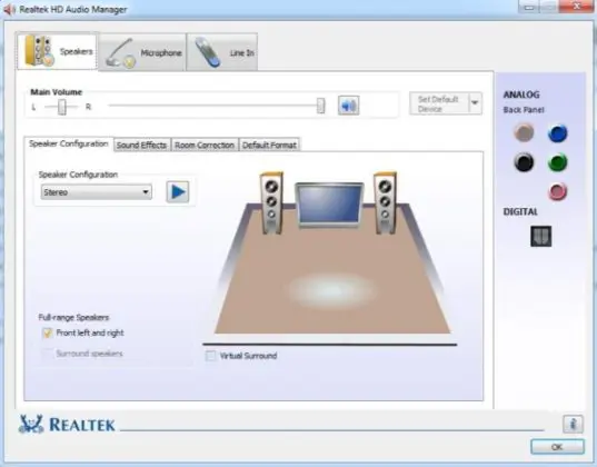 Realtek HD Audio Drivers