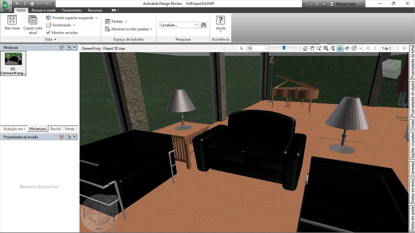 Autodesk Design Review captura de tela demo1