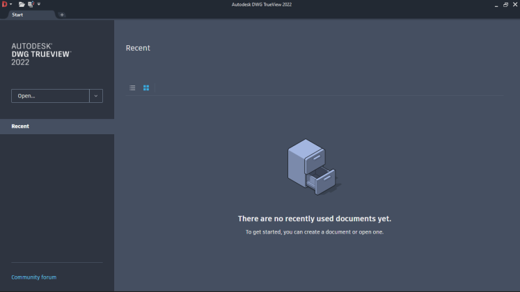 DWG Trueview captura de tela 1 baixesoft