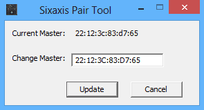 SixaxisPairTool captura de tela 1