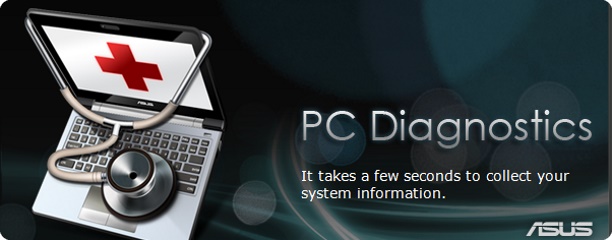 ASUS PC Diagnostics banner baixesoft