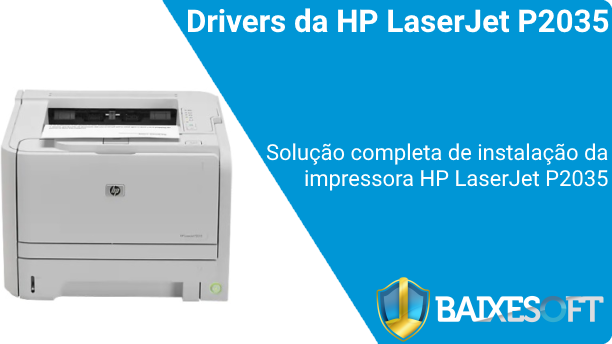 HP LaserJet P2035 banner