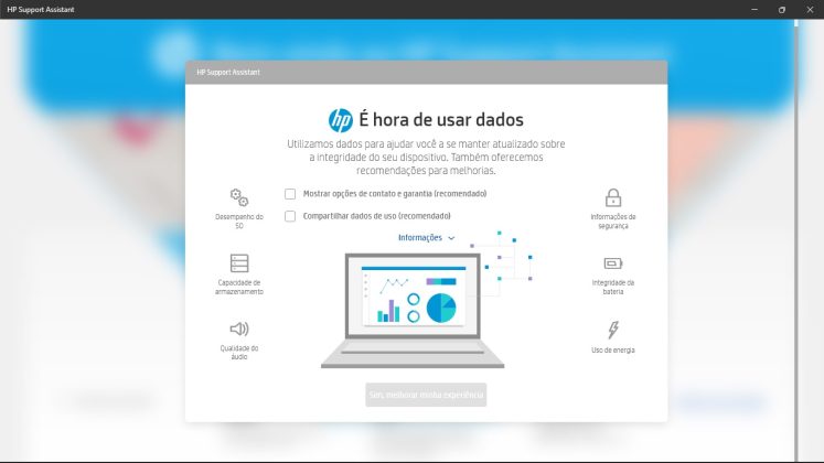 HP Support Assistant captura de tela 2 baixesoft