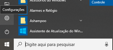 Configurações