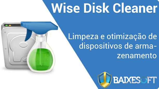 Wise Disk Cleaner banner baixesoft