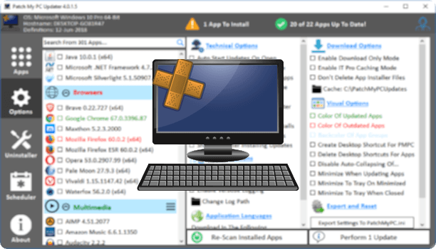Patch My PC Updater banner baixesoft