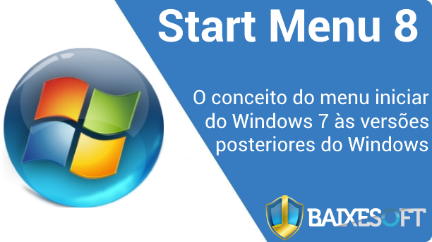 Start Menu 8 banner baixesoft