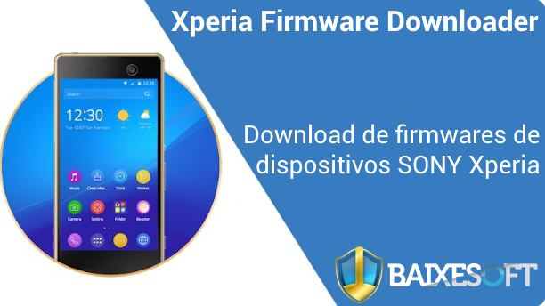 Xperia Firmware Downloader banner baixesoft