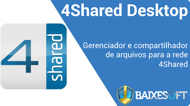 4Shared Desktop banner baixesoft