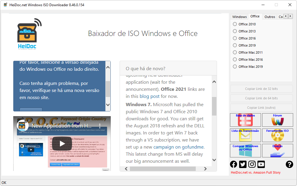 Windows e Office ISO Downloader captura de tela 2