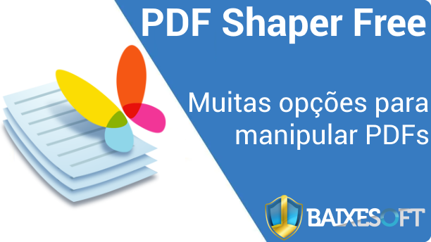 PDF Shaper Free banner baixesoft