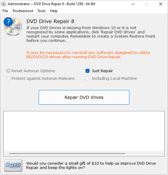 DVD Drive Repair captura de tela 1