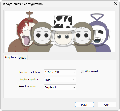 Slendytubbies III Launcher