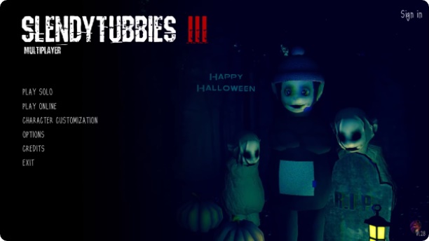 Slendytubbies III banner baixesoft