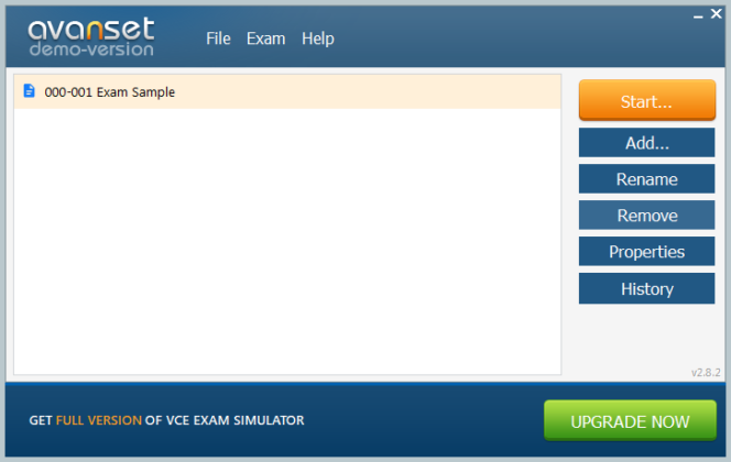 VCE Exam Simulator captura de tela 3 baixesoft