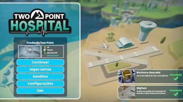 captura de tela do jogo Two Point Hospital