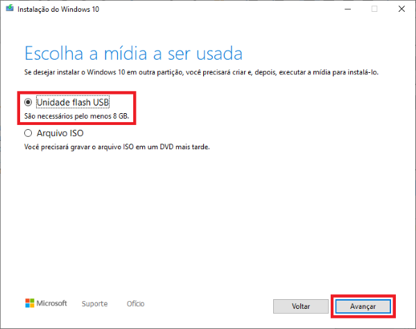 Tutorial mídia de instalação Windows 10 imagem 4
