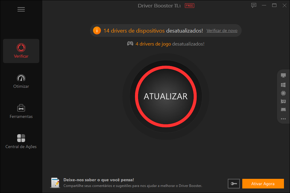 Driver Booster captura de tela 01