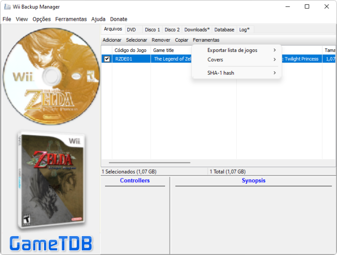 Wii Backup Manager para Windows Download