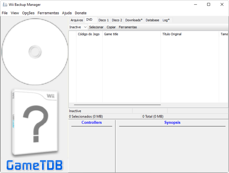 Wii Backup Manager para Windows Download