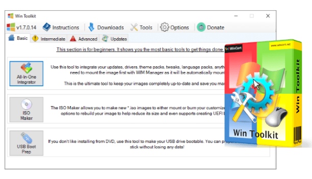 Win toolkit banner baixesoft